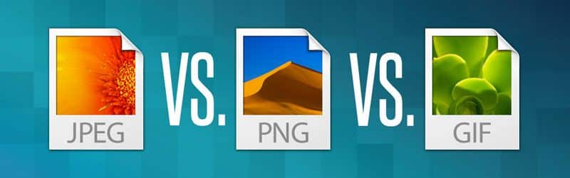 JPG vs. PNG vs. GIF