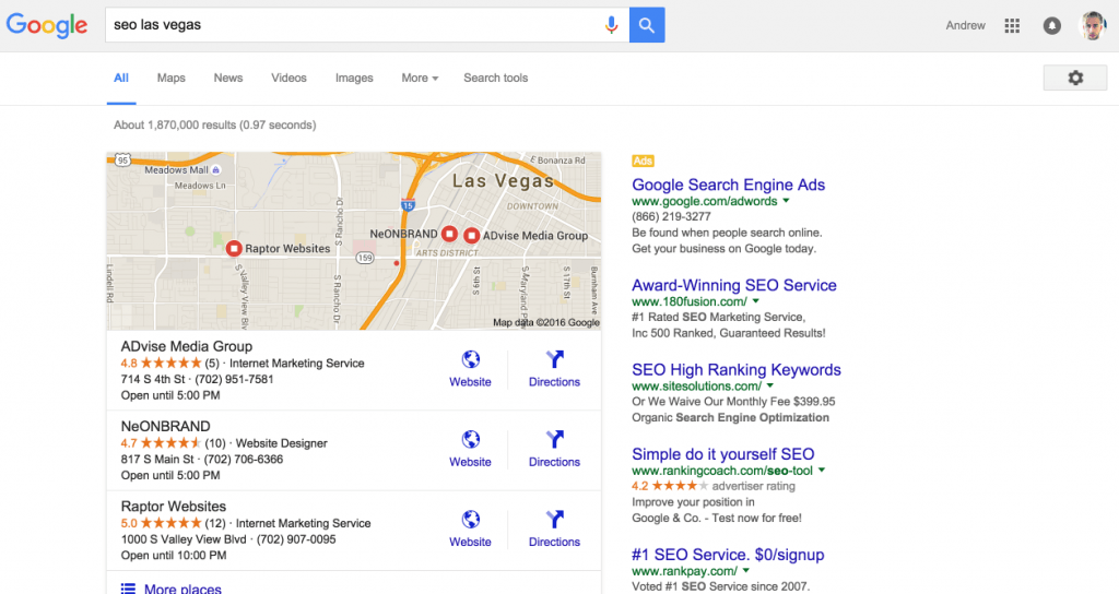 Local Search for your Website - Local Search Optimization
